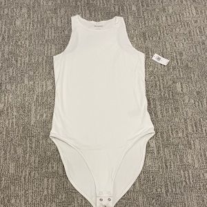 Brand new with tags Old Navy white tank bodysuit